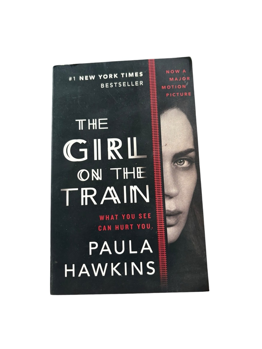 3/$20 The Girl on the Train by Paula Hawkins - Black & Red Paperback